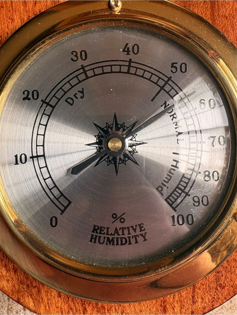 Howard Miller 612-718 Wall Weather Station Barometer Hygrometer Clock